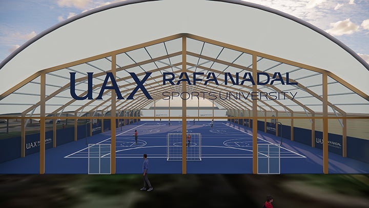 Instalaciones UAX Rafa Nadal Sports University