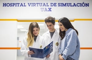 foto hospital virtual de simulación uax